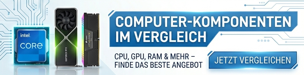 Computer-Komponenten im Vergleich