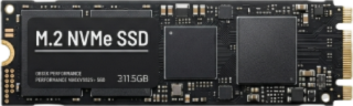 M.2 NVMe SSD Steckkarte mit freiliegenden Speicherchips für PC-Upgrades und Gaming-Computer