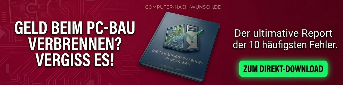 Dein Gaming-PC. Dein Budget. Kein Cent zu viel.