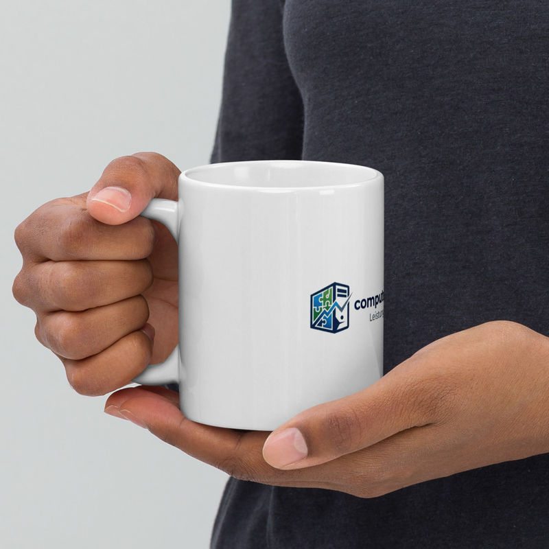 Gaming Tasse - Keramik, weiß glänzend