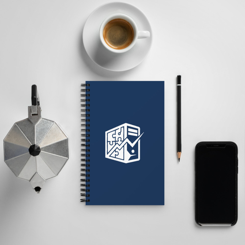 Gaming Notizbuch / Journal - Spiralbindung, gepunktet